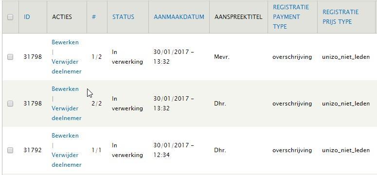 1 LOGIN EN GA NAAR HET OVERZICHT Ga naar http://www.uniz.