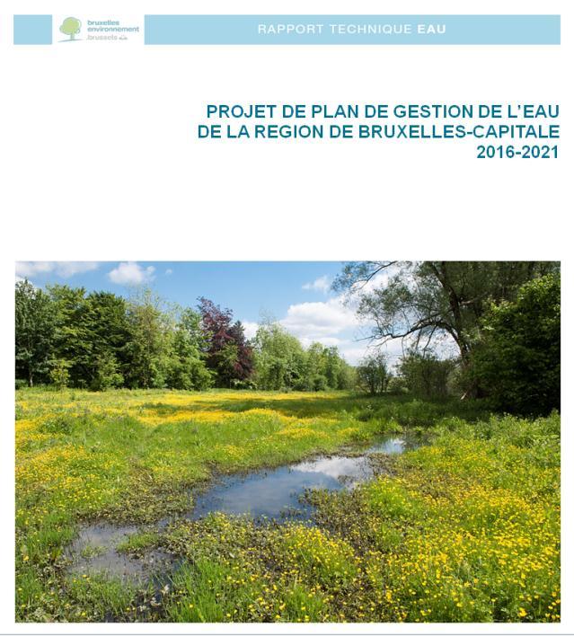 Ontwerp van het Waterbeheerplan van het Brussels