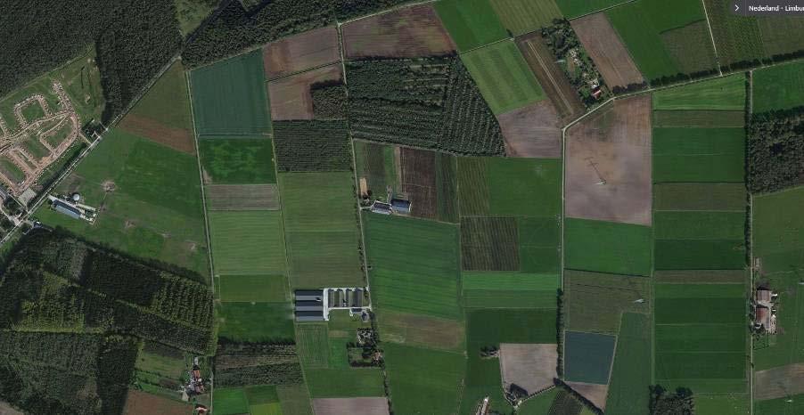 2. RUIMTELIJKE CONTEXT De planlocatie voor de uitbreiding van het bedrijfsperceel ligt aan de weg Graven, in het buitengebied van Neer/Roggel van de gemeente Leudal.