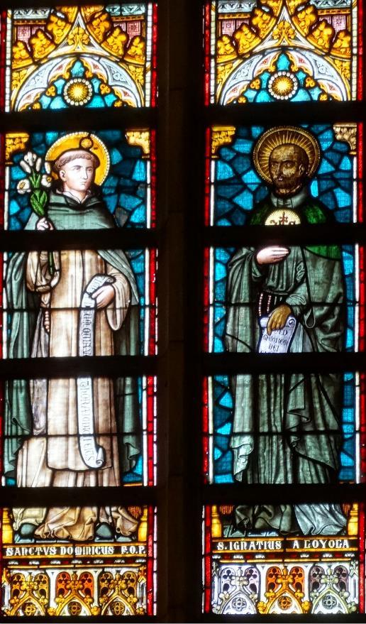 Van Assisi en Antonius van Padua. Rechts: St.