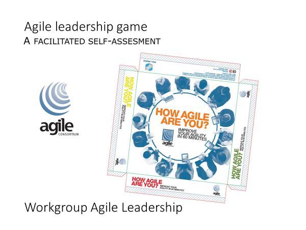 Ontstaan en achtergrond van de leadership game Doel van de game Gemeenschappelijk begrip over eigen organisatie.