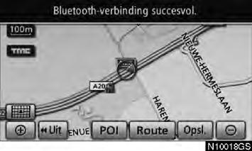 AUDIOSYSTEEM In het display is een antenne voor de Bluetooth -verbinding ingebouwd.