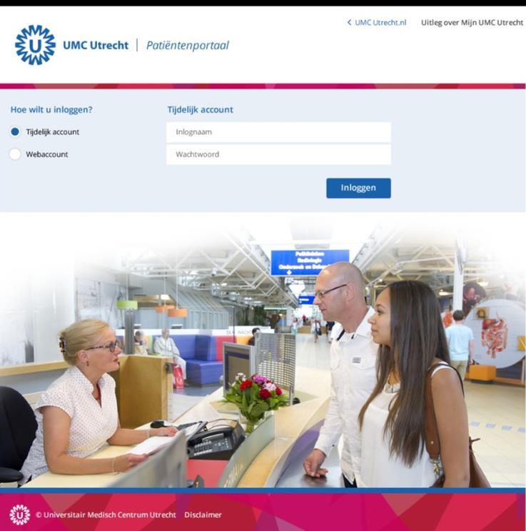 Online inzage UMC Utrecht Per maart 2015 Ziekenhuisbreed Dossier, medicatie, afspraken, brieven