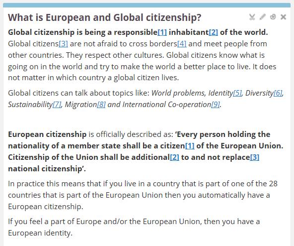 Information: welke kennis dienen de leerlingen te vergaren?