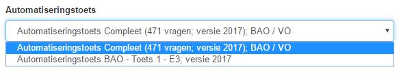 Rapportages per groep Met het groepsoverzicht Per fase (met automatisering) wordt in één overzicht de uitslag van een screeningstoets (power) en een automatiseringstoets (speed) zichtbaar van de hele