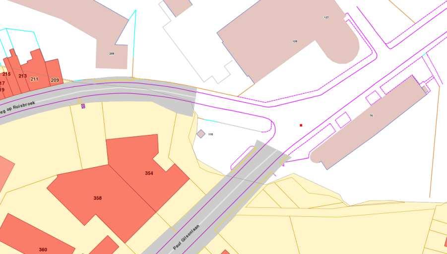 Als voorbeeld voegen we data toe van het Brussels Hoofdstedelijk Gewest. De webservice die je hiervoor kan gebruiken is bereikbaar via http://geoserver.gis.irisnet.be/wms?