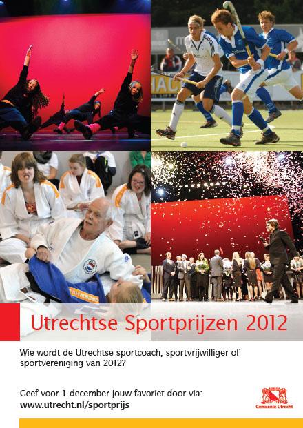 sportvereniging, sportvrijwilliger, sportcoach van 2012 krijgt!