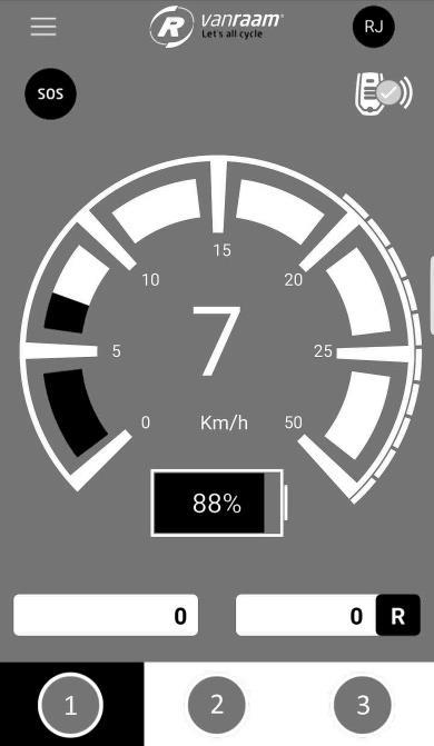 Deze app kan als luxe fietscomputer worden gebruikt bij Van Raam fietsen met trapondersteuning en bevat ook nog veel andere extra functionaliteiten.