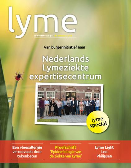 vinden op nl (Leden)administratie ledenadministratie@nl Magazine Lyme voor