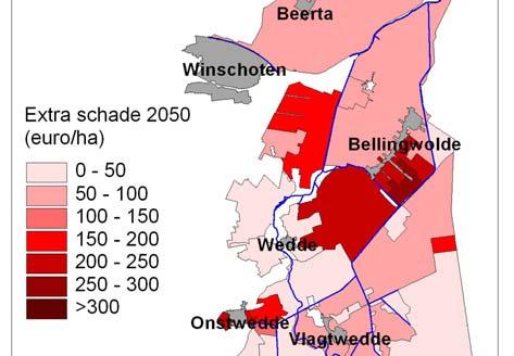 Wateropgave droogte: Westerwolde maart 2005 Kaart 13.