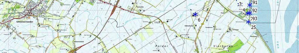 PARK - Map Calculation: WP Oostpolder VKA 2 (met aangepaste innogy opstelling) 16-3-2017 9:31/3.1.597 0 1 2 3 4 km Map: Uithuizen, Print scale 1:75.
