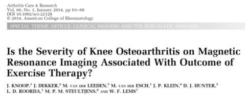 (Cchrane reviews Fransen M et al.