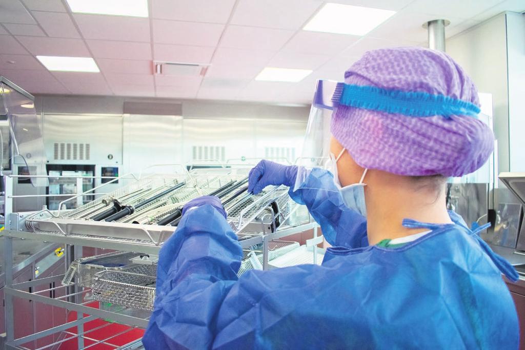 Sterilisatieafdeling In februari 2018 zijn de deuren geopend van de nieuwe