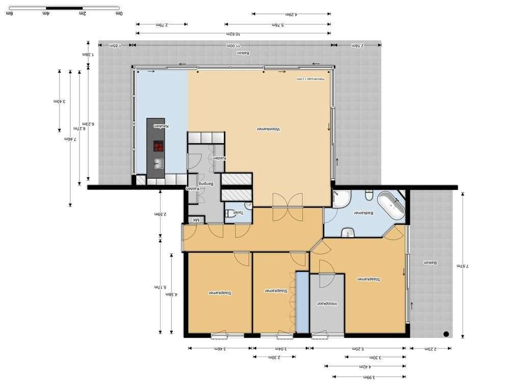 plattegronden Plattegrond (aan bovenstaande afbeelding kunnen