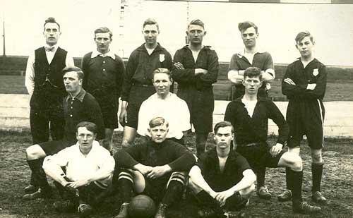 Het tweede elftal van ARC in 1928 In 1928