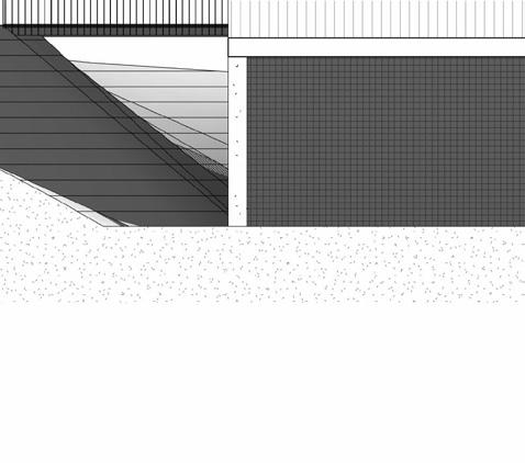 53 m² GEVELAANZICHT VAN HET GEBOUW MET LESLOKALEN 0 100 300 0.01 klaslokaal 1 0.