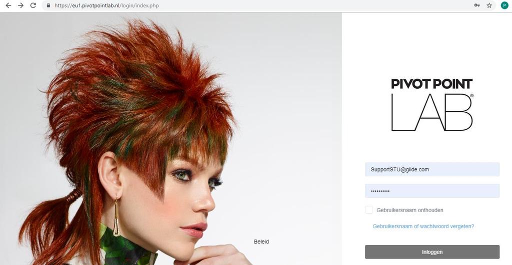 Aanmelden (3/3) AANMELDEN Ga naar de site pivotpointlab.