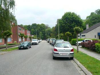 Ook de ontsluiting van de parking vraagt om een zorgvuldige aanpak.