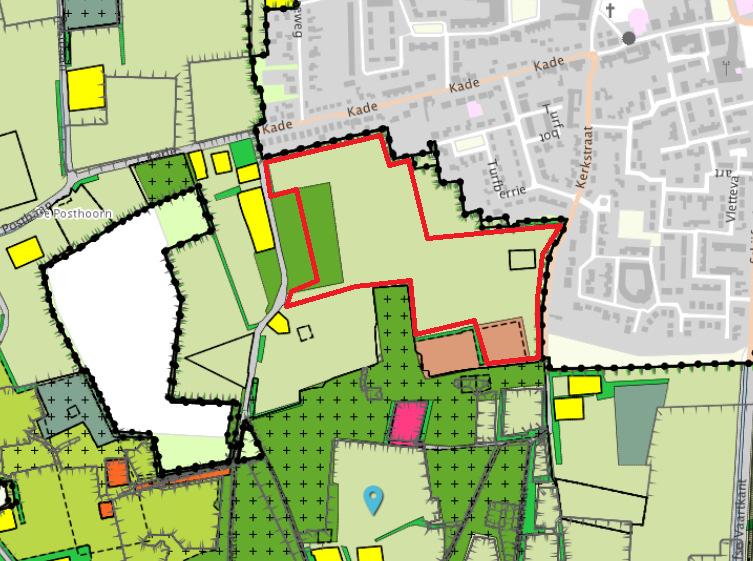 3.3.2. Bestemmingsplan Buitengebied Rucphen In onderstaande figuur is een uitsnede van de bestemmingsplankaart weergegeven van bestemmingsplan Buitengebied Rucphen (29-03-2012).