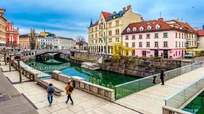In 2016 was Ljubljana Europese Groen Hooftstad, waardoor het een groene kern ontwikkelde binnen de stadsmuren.