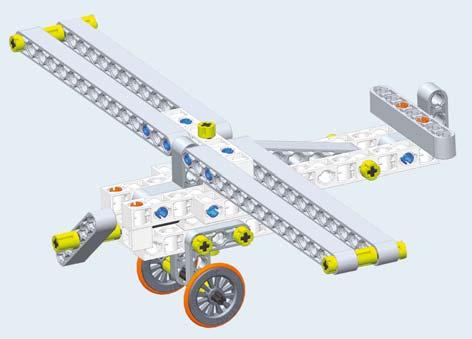 Dit vliegtuig legde tijdens de eerste vlucht van seconden een afstand af van 6 meter en vloog op een hoogte van meter boven de grond.