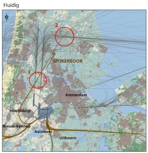 in de avond wordt toegepast, betreft de verplaatsing één tot enkele vliegtuigbewegingen per dag; als het alternatief de gehele dag wordt toegepast betreft het maximaal circa tien vliegtuigbewegingen