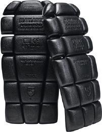 zwart KNIE-INLEGSTUKKEN 4027-1203 3179026, polytheen, kwaliteit: 1203, gewicht: 0,1