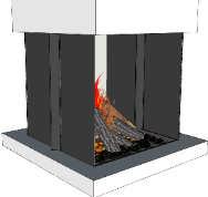 CONCENTRISCHE KANALEN 100 / 150 mm maximaal 10 m wegens warmte uitwisseling tussen buizen PARALLELLE KANALEN 110 mm of flexibel 110/116 mm beide kanalen te isoleren CONCENTRISCHE KANALEN + PARALLELLE