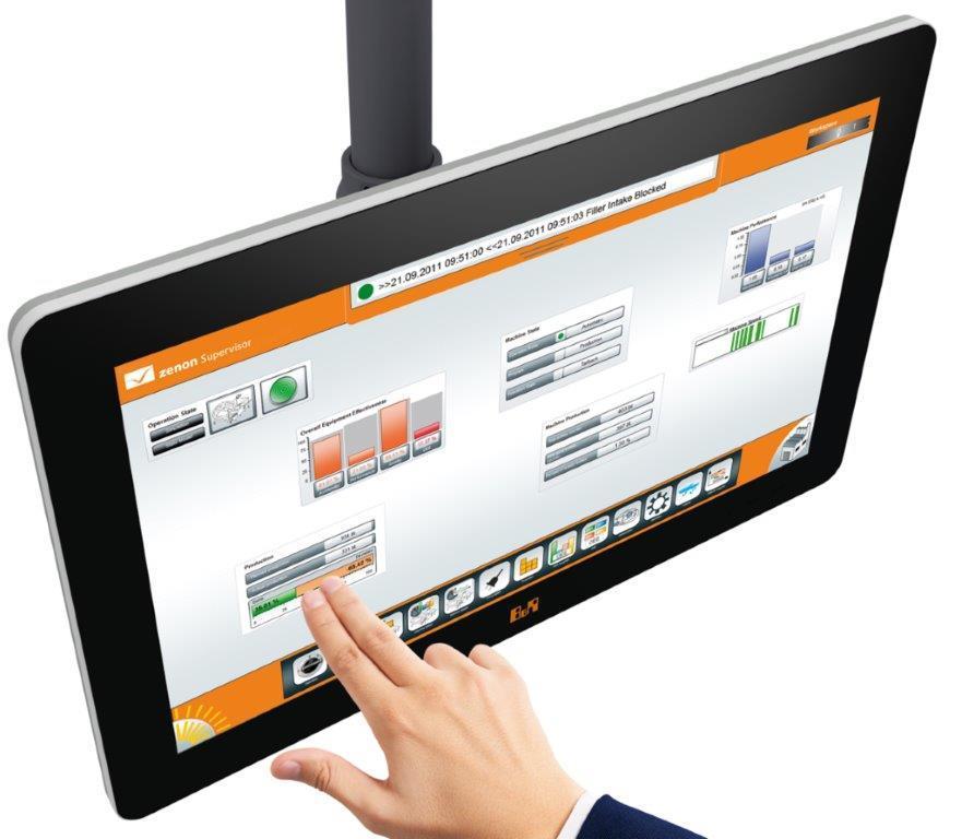 Industriële Projected Capacitive Touchscreens Zijn op de markt gekomen rond 2010 Ook wel bekend als PCI