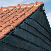 Wanneer deze op een dak geplaatst worden met isolatie, kan de basisfunctie van de pannen, het vormen van een regendichte dakhuid, door vorstinwerking snel aangetast worden.