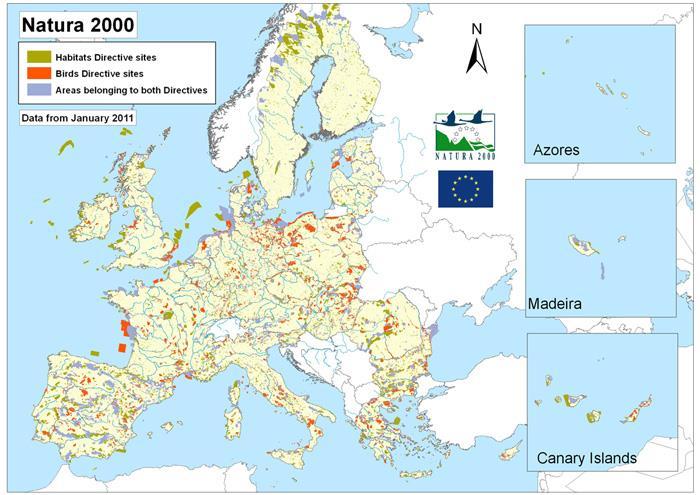 Europees Natura 2000-netwerk WAT? Basis: Vogelrichtlijn (1979) en Habitatrichtlijn (1992) 26.