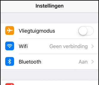 bekijken. Android-apparaten: Wi-Fi-instellingen worden weergegeven.