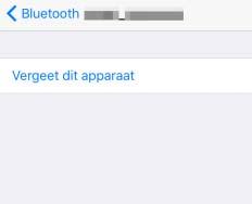 ios-apparaat, dan zal het koppelen mislukken en wordt een fout weergegeven.