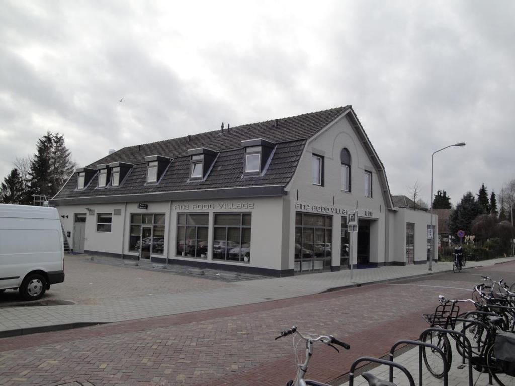 Voor het nieuwe restaurant op deze plek is het gebouw 'opgeschoond' en uitgebreid.