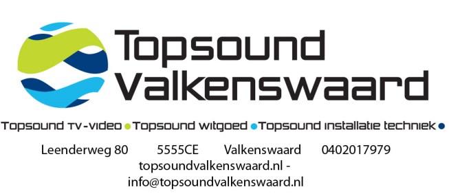 Topsound Audio en Video, Leenderweg 80, 5555 CE Valkenswaard www.topsoundvalkenswaard.nl Er wordt geen korting meer gegeven.