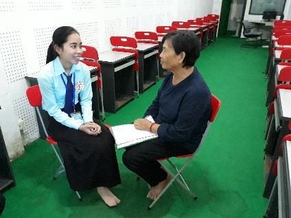Cambodja Het doel van dit werkbezoek is om te zien en te horen hoe het gaat met de studenten die we nu één of twee jaar ondersteunen.