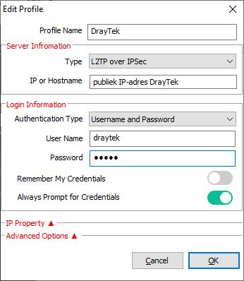 VPN verbinding opzetten met behulp van de Smart VPN Client (L2TP over IPSec VPN) De Smart VPN client van DrayTek is gratis te downlo