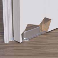 invisidoor AX / AX Pro invisidoor AX Onzichtbaar aluminium kader voor pivoterende binnendeuren tot 45 kg De invisidoor AX is een onzichtbaar aluminium kader voor pivoterende binnendeuren dat