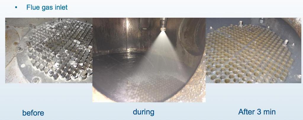 4) Reinigbaarheid, reinigingsfrequentie, waswater consumptie Zowel tijdens de test bij Rodruza alsook tijdens de test bij Engels Baksteen is vastgesteld dat de optredende vervuiling eenvoudig te