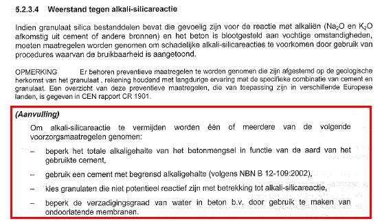 2. Achtergrond bij de nieuwe regels NBN EN 206-1 (2001) + NBN