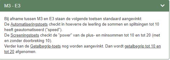 Blad 4: Profilkaart M3-E3 IT 2 15 + 2 fas 1a E3 Blad 5: Aanwijzingn Analys M3-E3 IT 3 8 + 6 fas 1a E3 Blad 6: Aanwijzingn Aanbod M3 tot E3 IT 4 56 + 20 fas 1b M4 IT 5 56 + 8