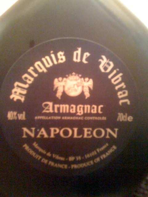 Vermeldingen : Wijn 3 Wijn 4 Marquis de Vibrac XO Napoléon