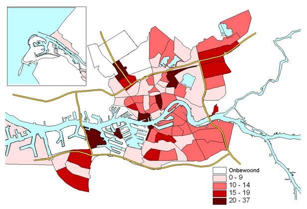 Je postcode is misschien belangrijker dan je erfelijke code Ongecorrigeerd Gecorrigeerd*