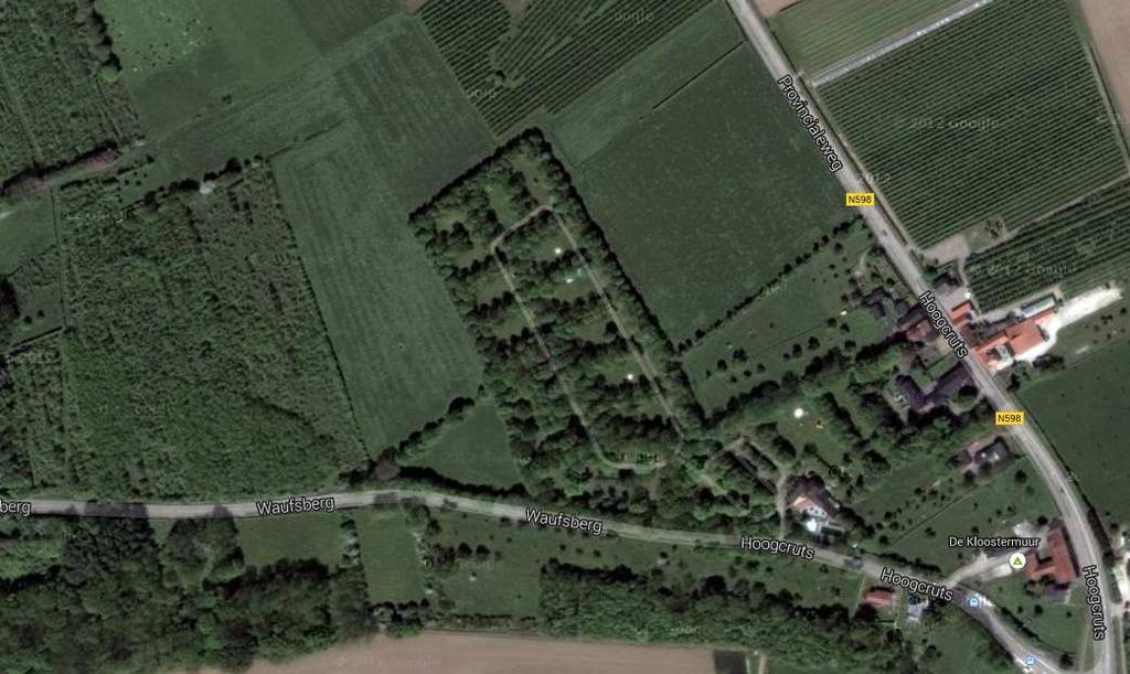 2 Huidige situatie 2.1 Algemeen Het plangebied betreft camping de Wolfsberg en ligt aan de Hoogcruts 14a ten oosten van Noorbeek (gemeente Eijsden-Margraten).