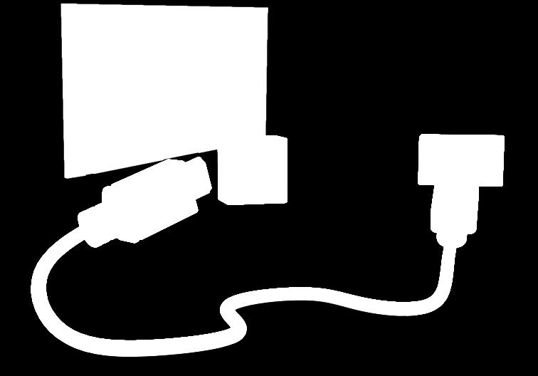 Aansluiting - HDMI-poort Controleer voordat u externe apparaten en kabels op de tv aansluit het modelnummer van de tv. Aan de achterkant van de tv bevindt zich een sticker met het modelnummer.