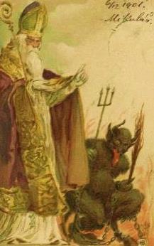 Les 10 Sinterklaas voor de rechter? 57 2. Zwarte Piet als duivel verschillende soorten Pieten Protest tegen Zwarte Piet Over de oorsprong van Zwarte Piet bestaan verschillende theorieën.