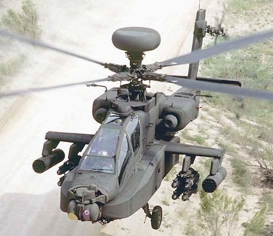 3 2 1 Gevechten De gevechtshelikopter is een belangrijk wapen in het leger. De gevechtshelikopter heeft onder aan de buik een machinegeweer hangen.