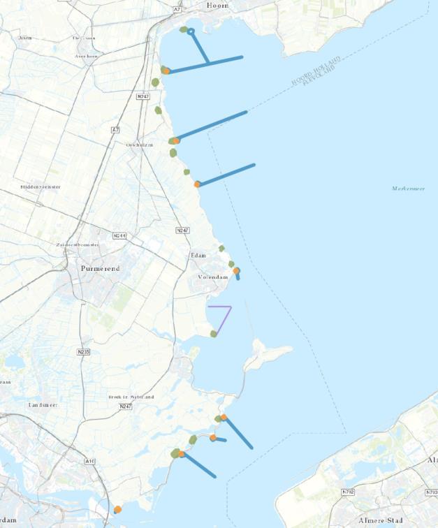 36 van 183 = loswal = depot =Tijdelijke toegangsgeul = Tijdelijke vaarroute