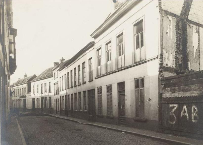 De Rozemarijnstraat in 1912, ik ben benieuwd of ik nog iets