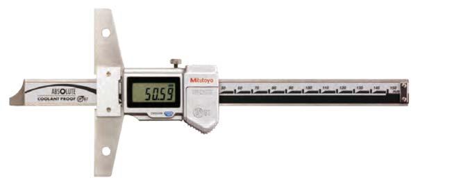 BSOUTE Digimatic diepteschuifmaat Serie 51 Deze dieptemeter is IP6 coolant proof en biedt u de volgende voordelen: BSOUTE systeem geeft u betrouwbare metingen.